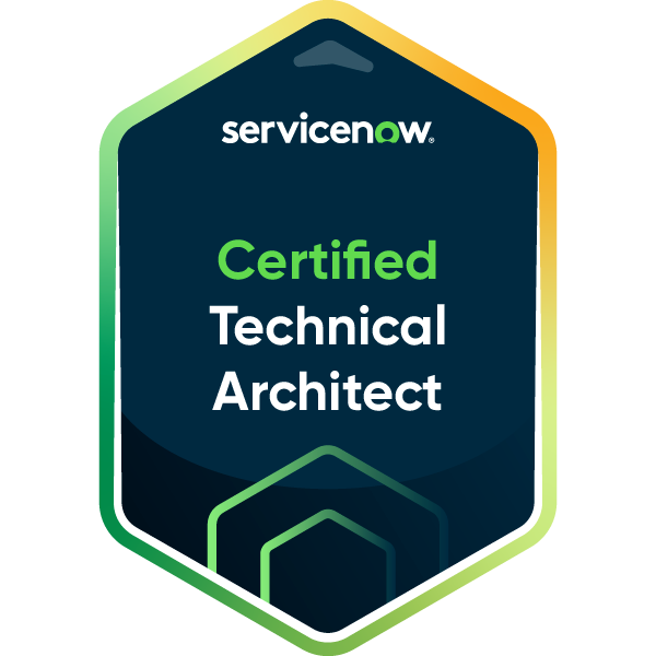 Certified Technical Architect Certified Technical Architect
